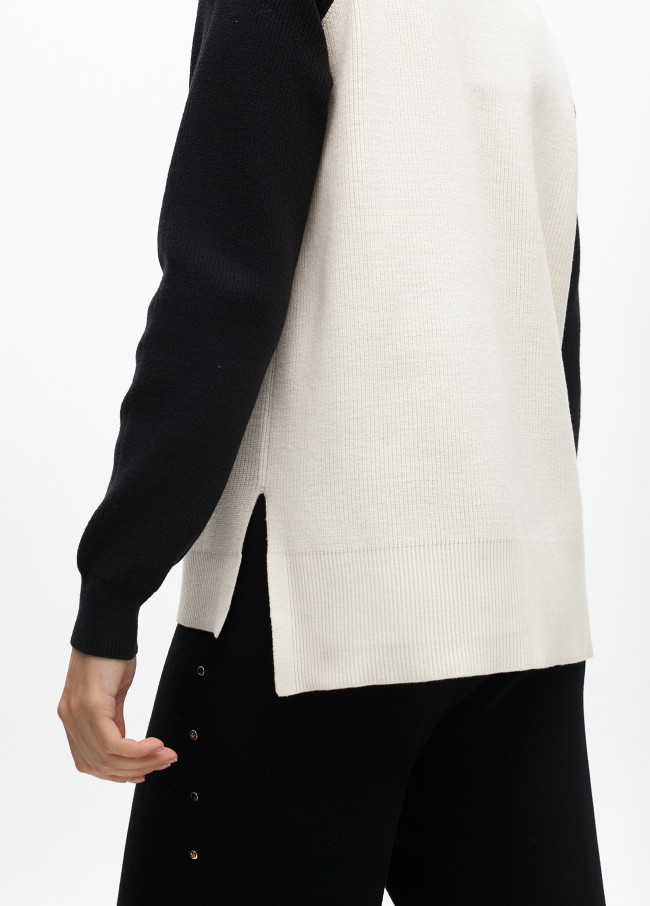 Jersey manga contraste