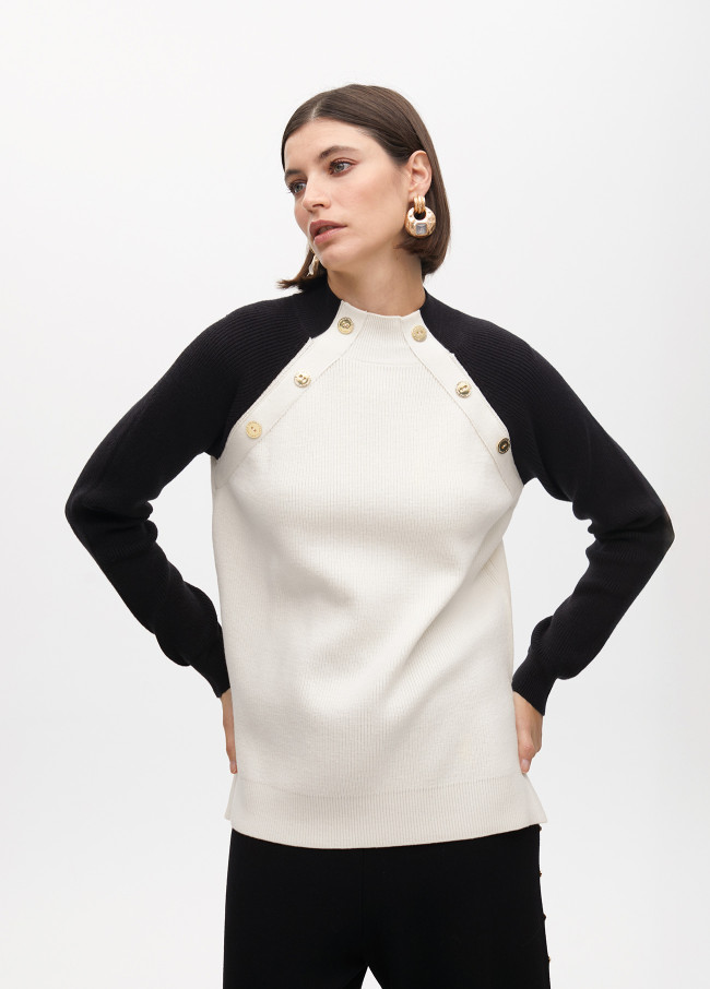 Jersey manga contraste