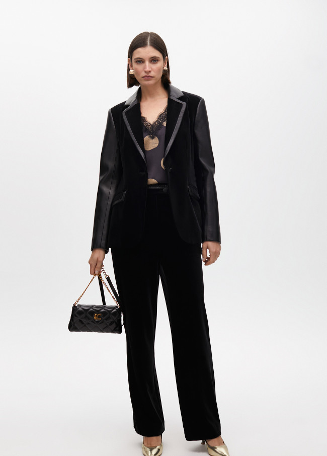 Polka dot camisole top