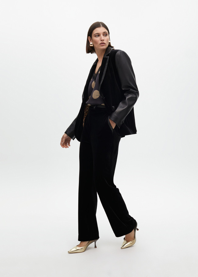 Polka dot camisole top