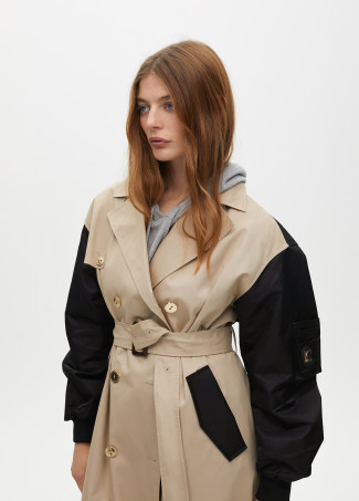 Combined Sleeve Bomber Trench - Lola Casademunt