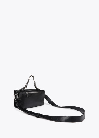 Bolso maletín efecto piel arrugada