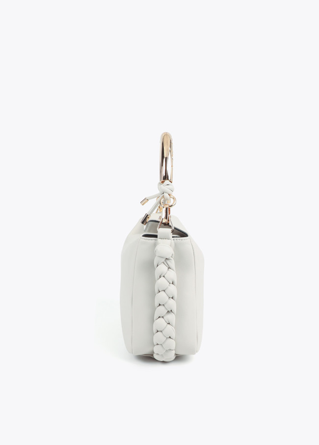 Sac bandoulière à anse métallique personnalisable
