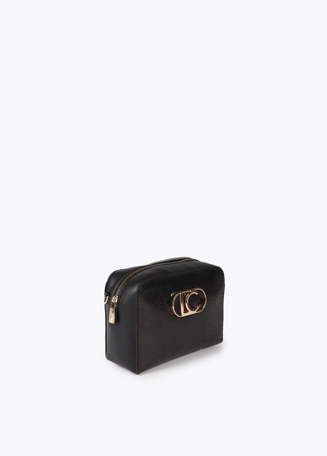 Bandolera efecto piel serpiente