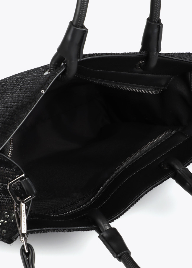 Shopper Lentejuelas Logo al Tono