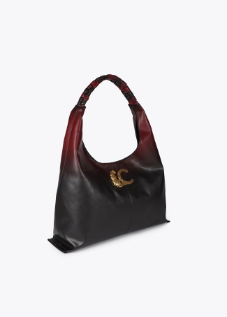 Bolso Shopper degradé y logo LC leopardo