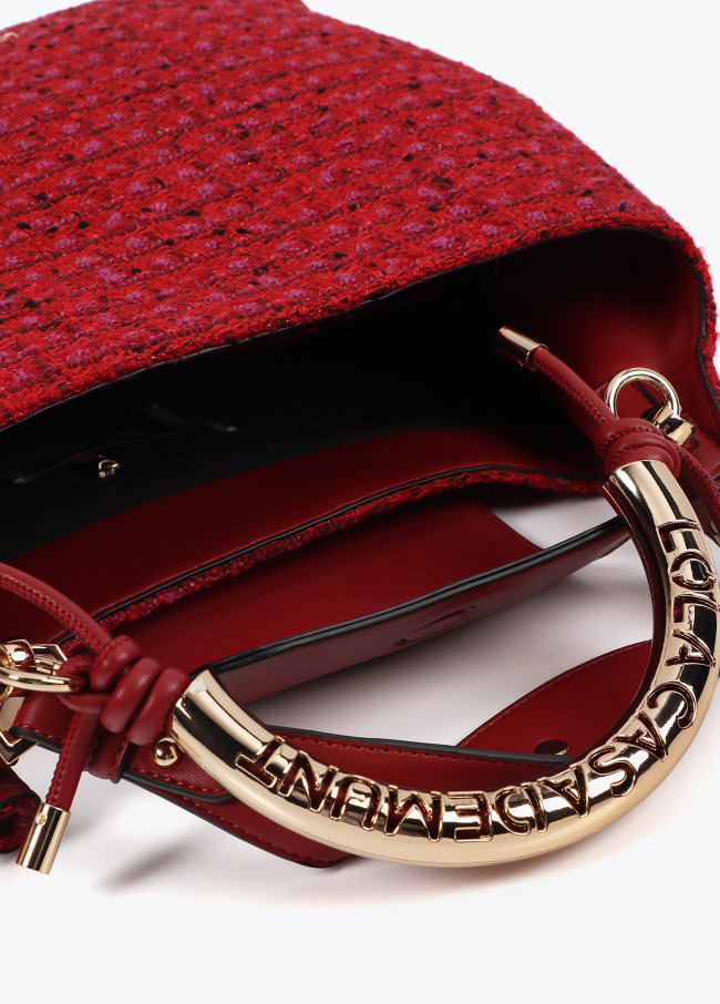 Bolso shopper Lola Casademunt 1981 tejido tweed