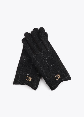 Guante combinado tweed