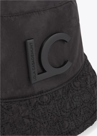 Sombrero tipo bucket logomanía