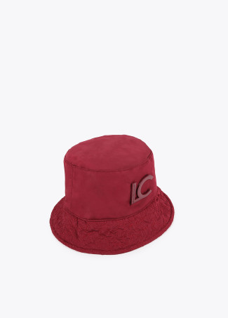 Sombrero tipo bucket logomanía