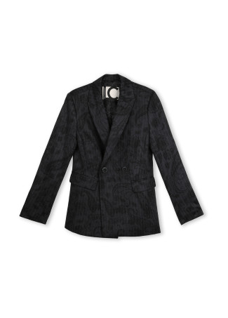Blazer with button details