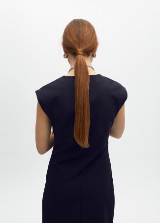 Vestido midi ajustado