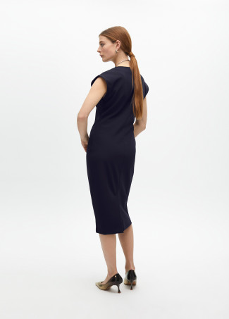 Vestido midi ajustado