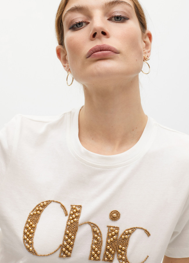 Camiseta manga corta CHIC