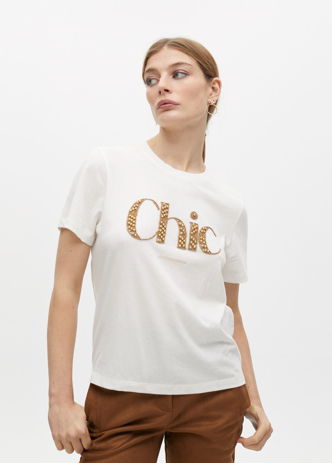 Camiseta manga corta CHIC