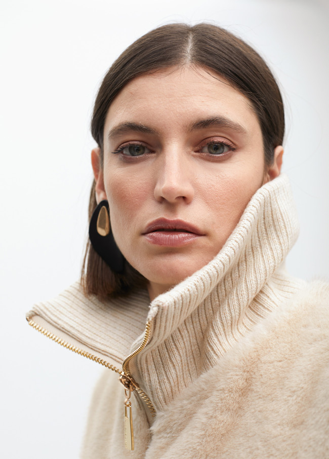 Chaleco Pelo Corto Cremallera