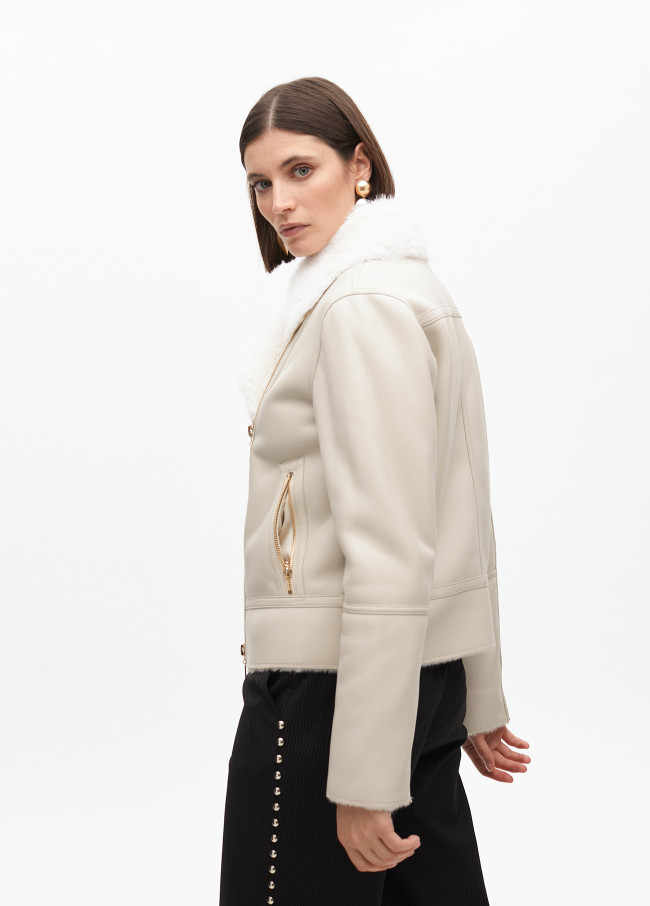 Biker double face réversible