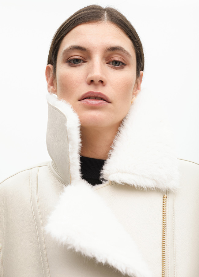 Biker double face réversible