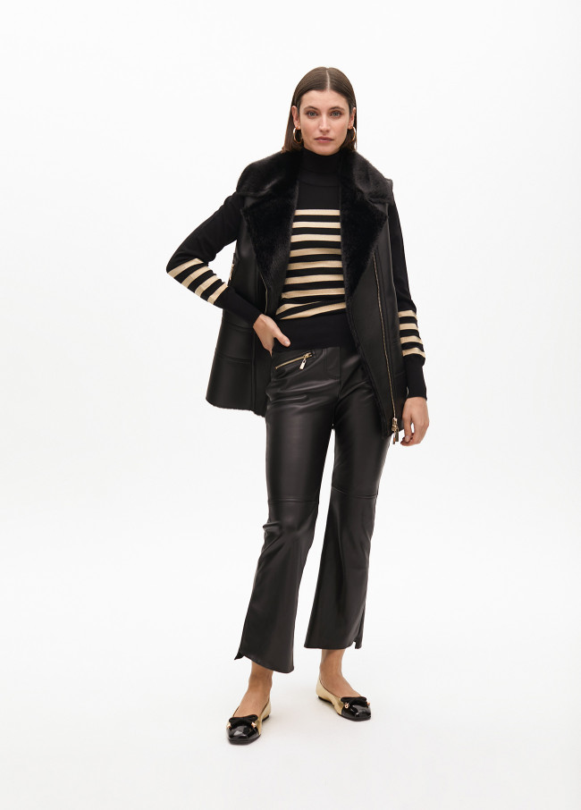 Chaleco doble faz midi