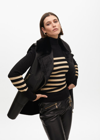 Chaleco doble faz midi