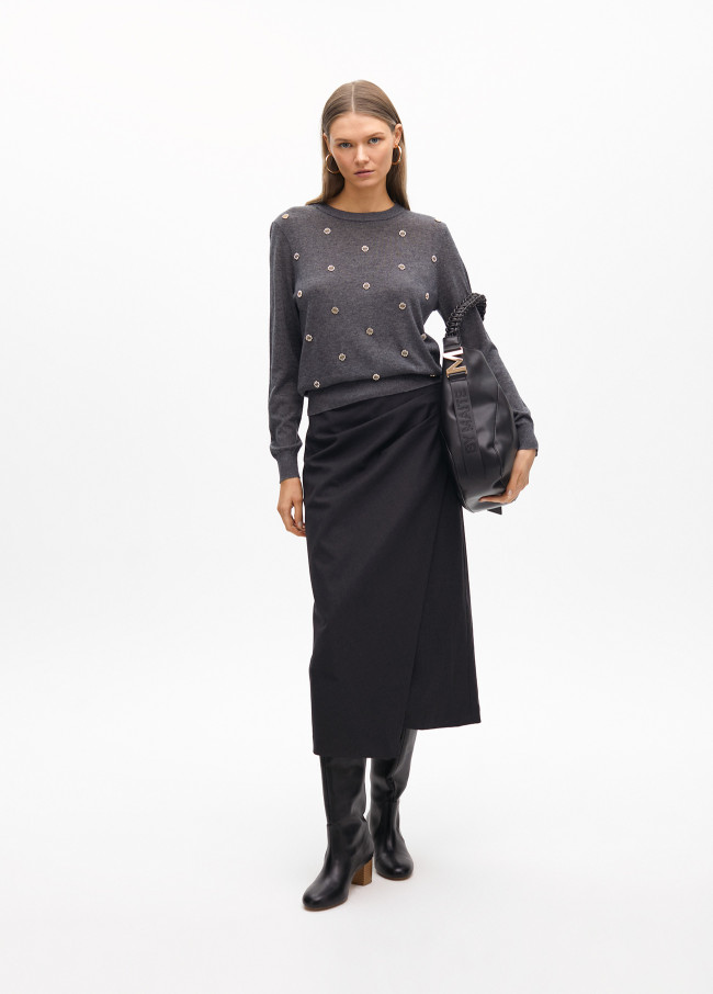 Maglione con Gioielli