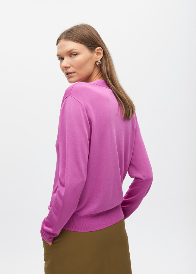 Cardigan con  botones joya