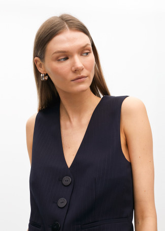 Gilet Sartoriale a Righe