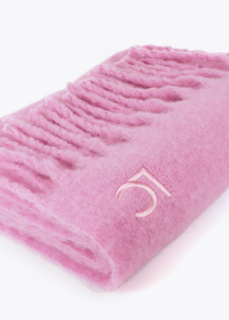 Cachecol com Franjas Grossas