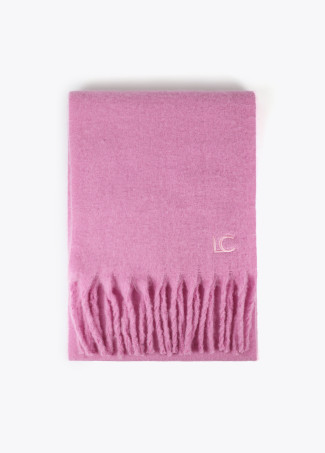 Cachecol com Franjas Grossas