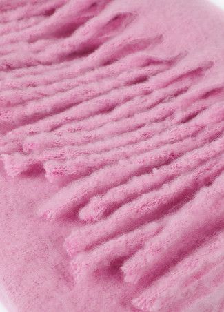 Cachecol com Franjas Grossas