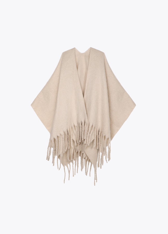 Cape avec Détail de Franges