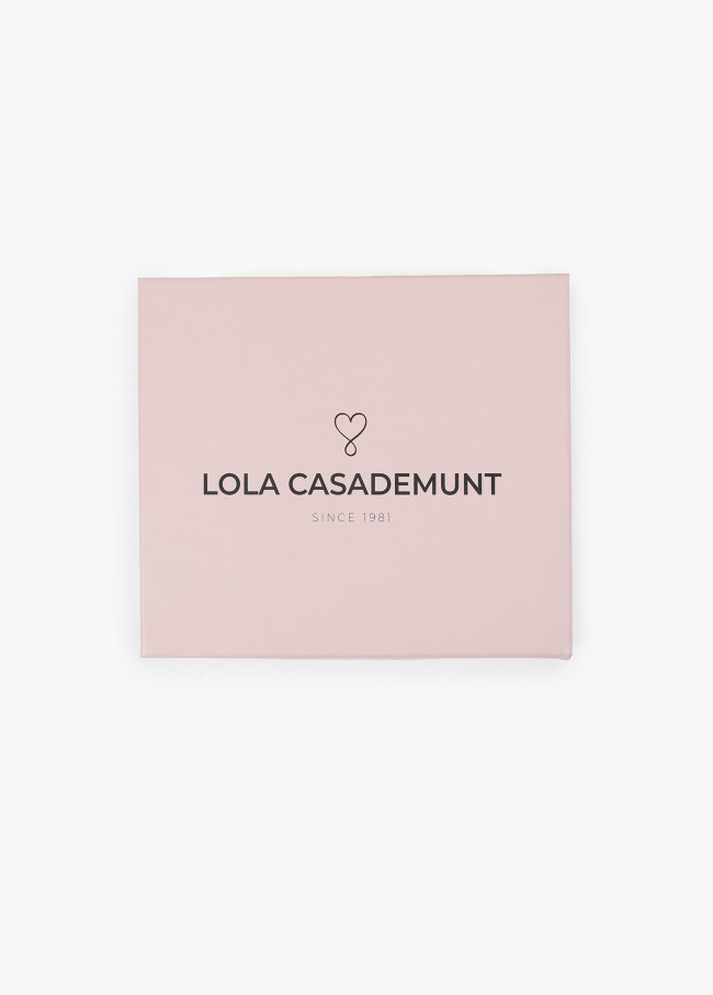 LC lined purse and key chain