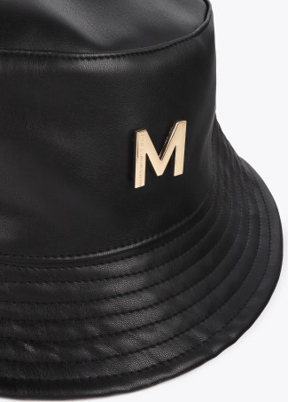 Chapéu Bucket Efeito Couro