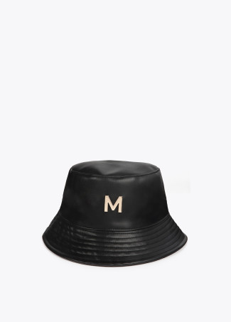 Chapéu Bucket Efeito Couro