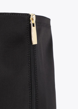 Knee-high sock-style boots