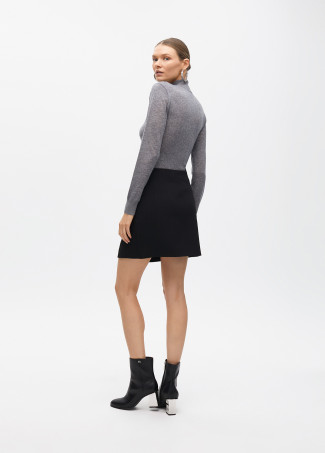 Short Skirt with Jewel Buttons - Lola Casademunt