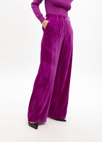 Velvet trousers