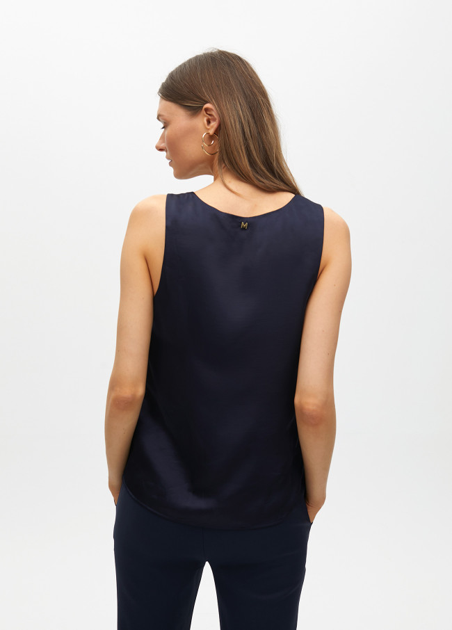 Basic wide strap top