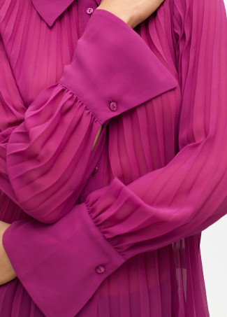 Plissierte Bluse