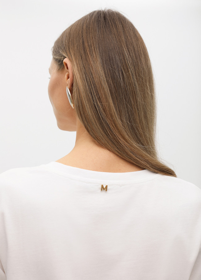 Short sleeve T-shirt with placement print