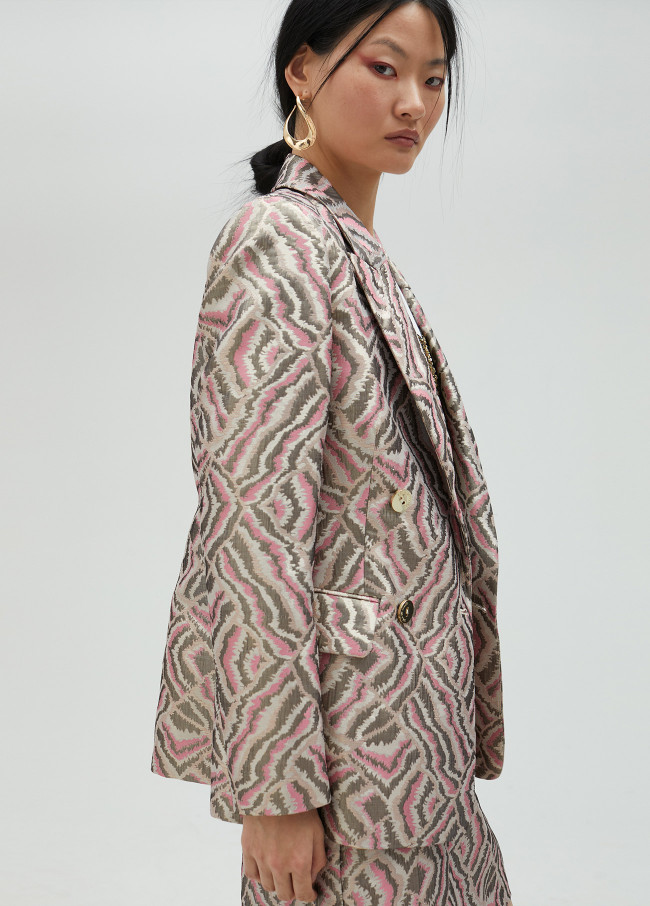 Blazer jacquard
