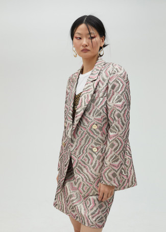 Blazer aus Jacquard