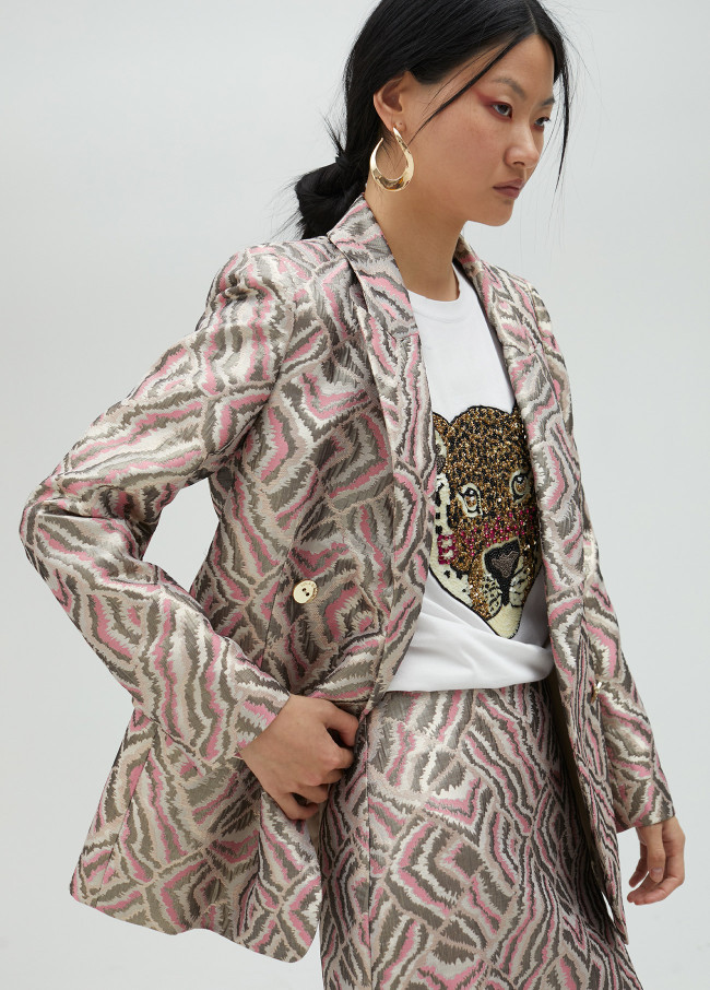 Blazer jacquard