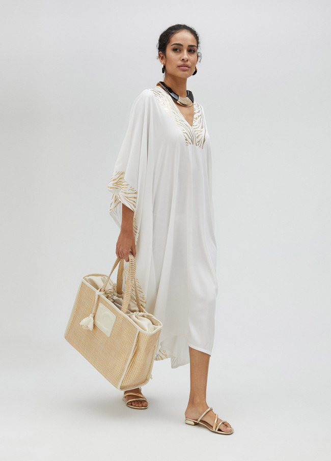 Long white tunic
