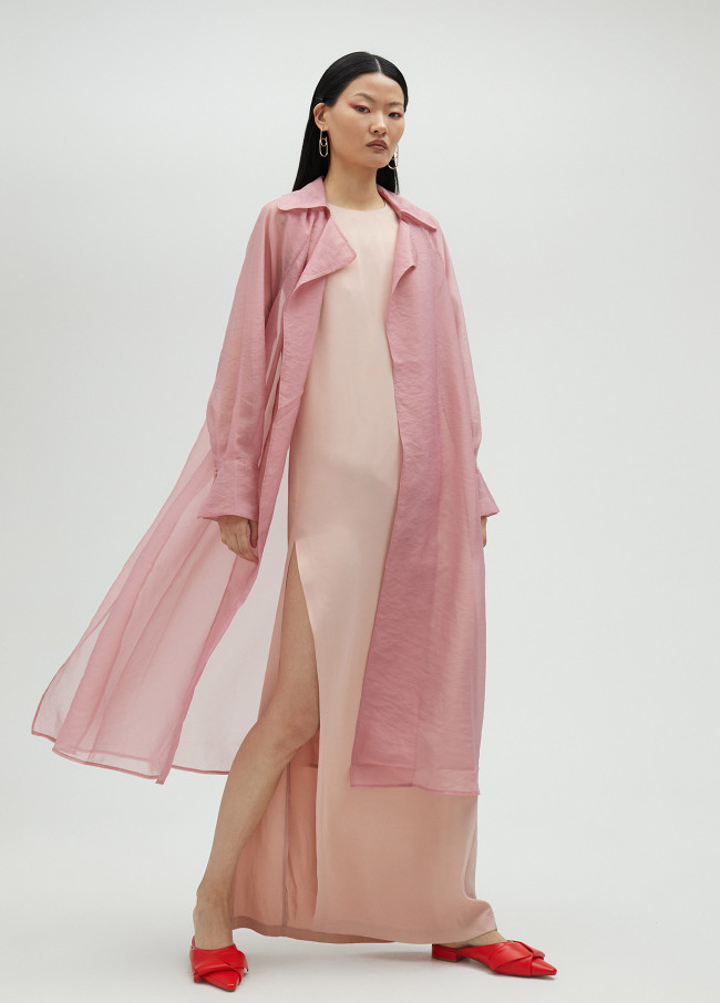 Vestido comprido de alças