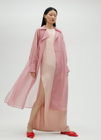 Robe longue à bretelles