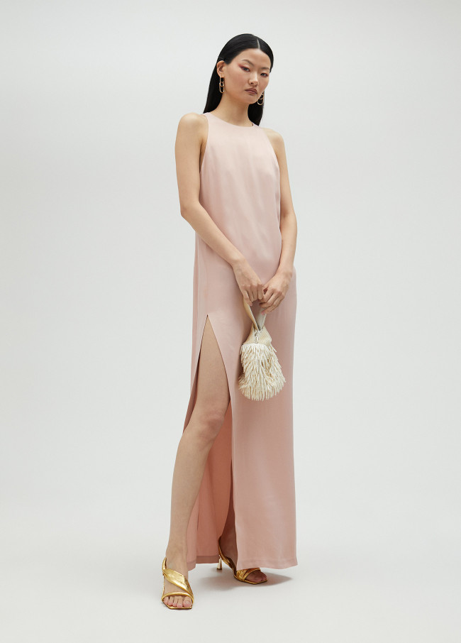 Long strappy dress