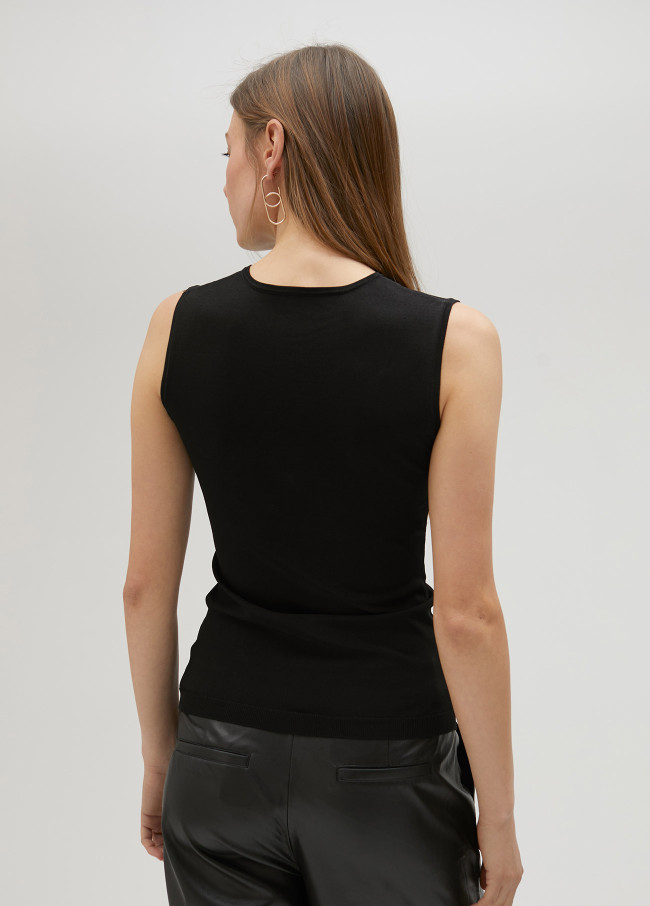Top basique en maille