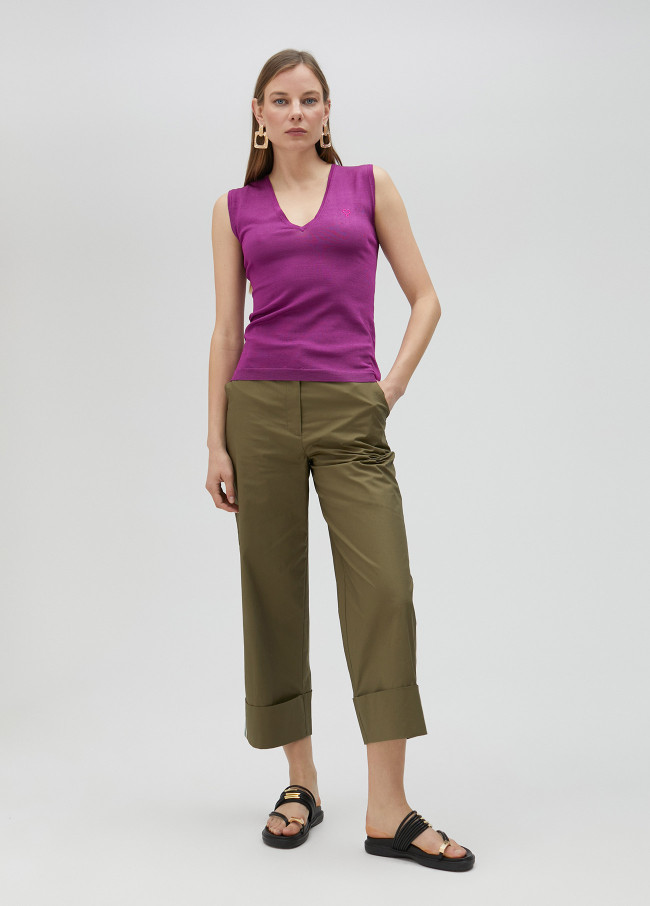 Top basique en maille