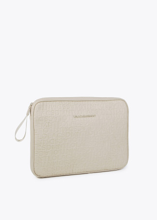 Housse ordinateur monogramme